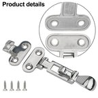 Silent Anti Rattle Latch / 316 Stainless / Door Buckle for Boats/Home