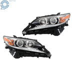 Set of 2 Headlights for Lexus ES350 ES300H (2016–2018) LED DRL Projector