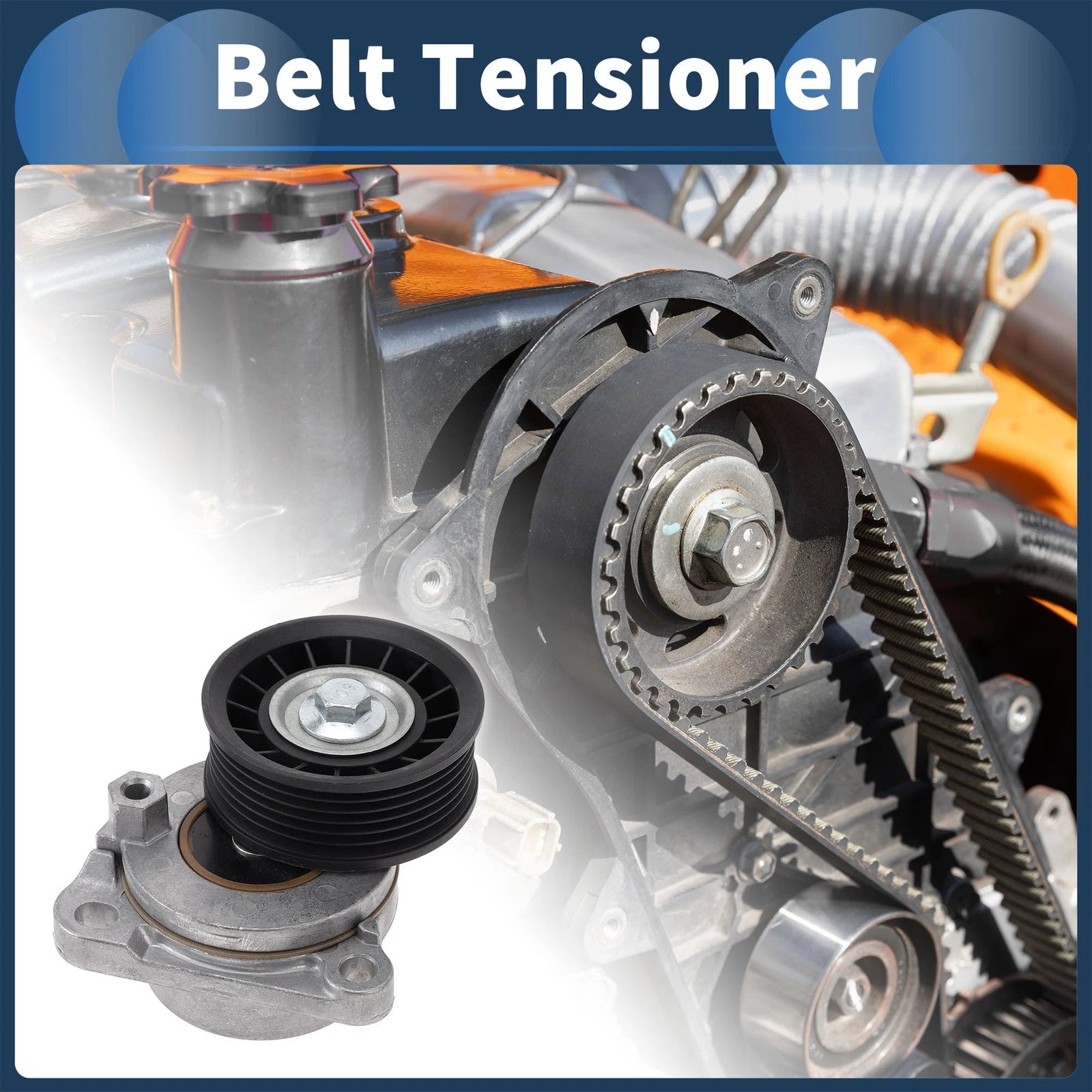 Belt Tensioner for Ford Escape (2009–2012) 2.5L L4 Gas No. 6E5Z6A228B