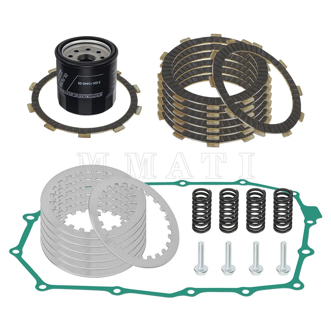 Clutch Plate & Oil Filter for Honda Shadow ACE 750 / Shadow Spirit 750 (1998–2003)
