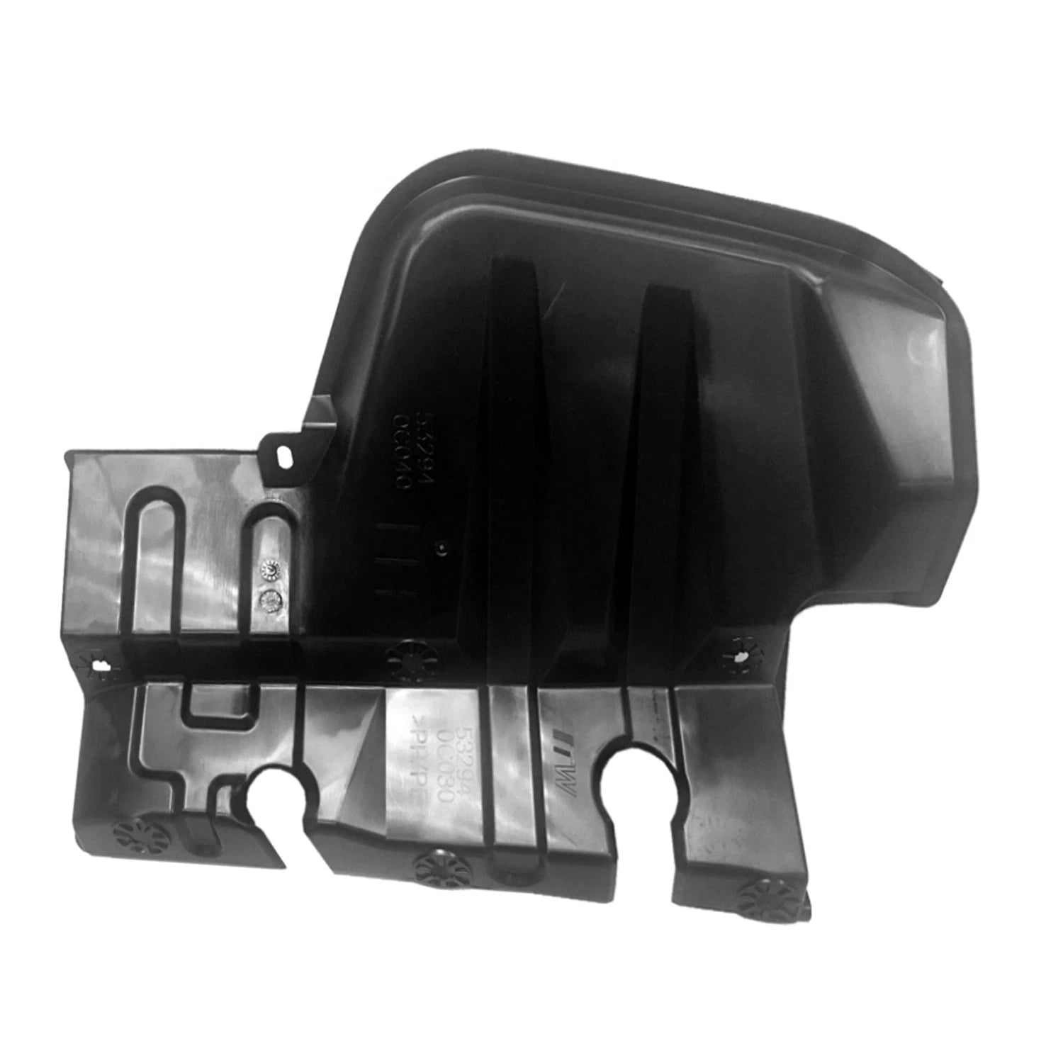 Replacement Polypropylene Driver Side Grille Air Deflector for Jeep Wrangler (2007–2018)