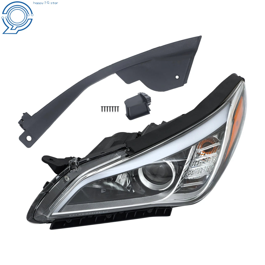 Headlight Halogen for Hyundai Sonata (2015–2017) 92101C2000