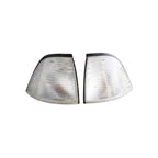 LH+RH Clear Corner Indicators Lights Pair for BMW E36 3 Series (1991-1998)