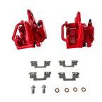 Pair Rear Red Calipers for Cadillac Escalade Chevrolet Silverado (2007–2020)