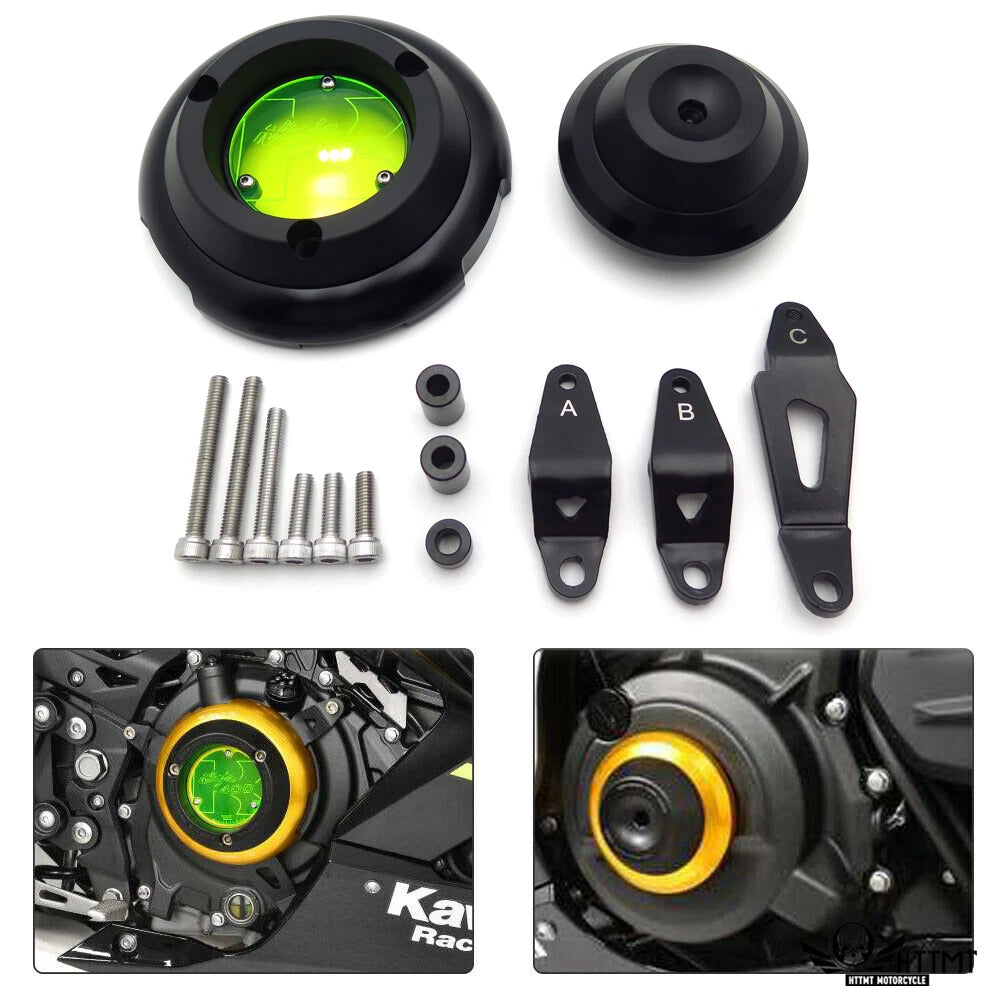 Engine Guard Case Cover Kit for Kawasaki Ninja 400 (2018)