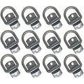 12x 1/2" Bolt On D-Ring Strap for Flatbed Truck Trailer Tie Down