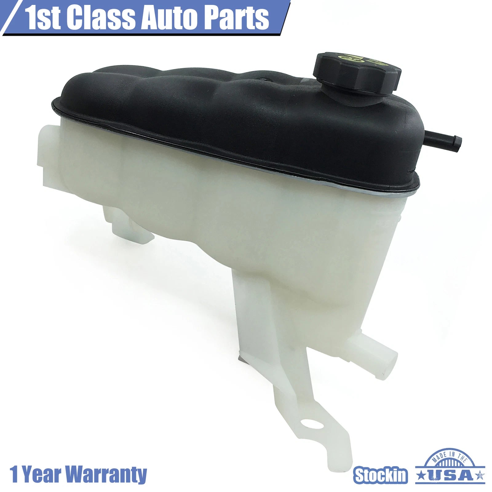 Engine Coolant Overflow Tank with Cap for Cadillac Chevy GMC 
