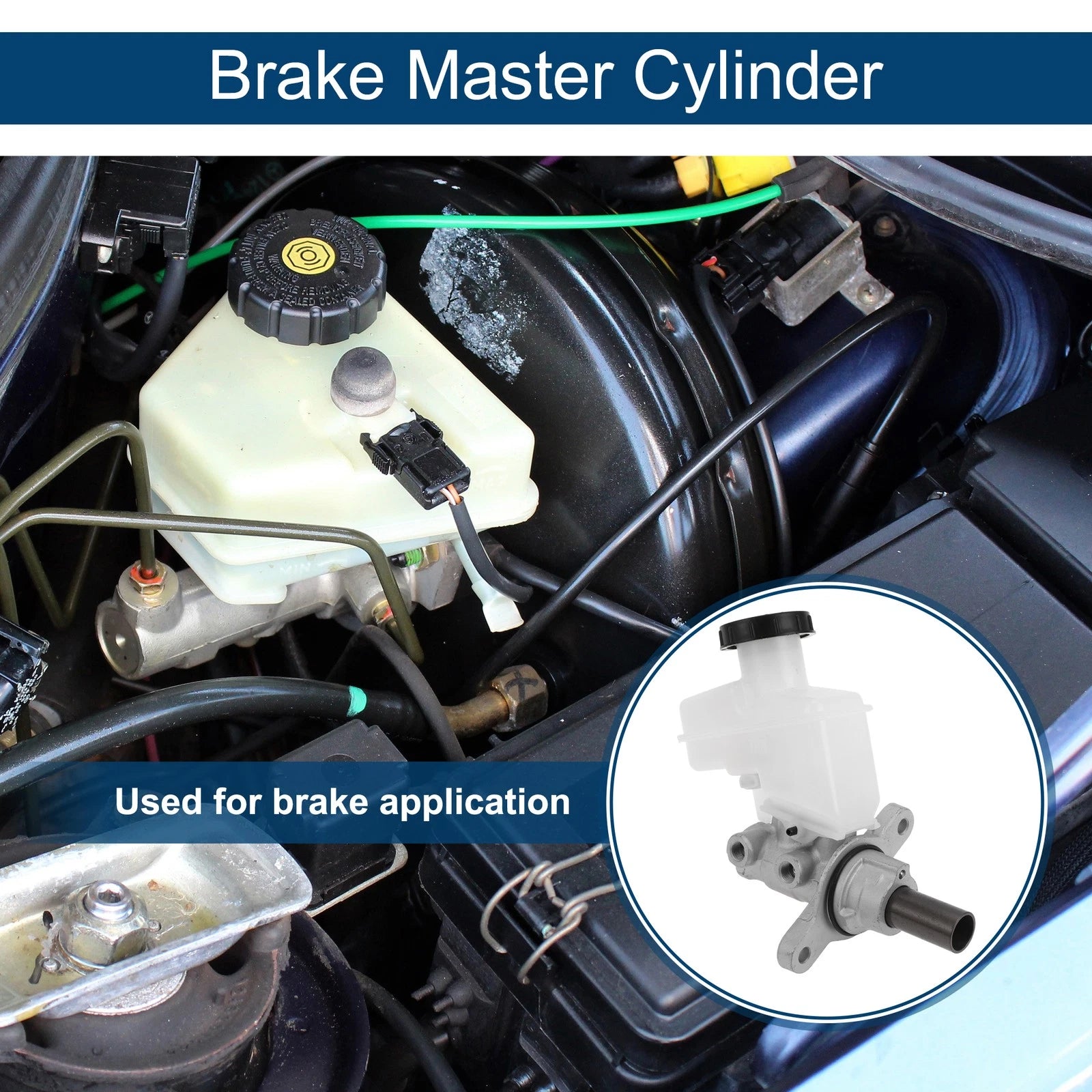 Brake Master Cylinder with Reservoir No. 5110065JA0 for Suzuki Grand Vitara (2009–2015)