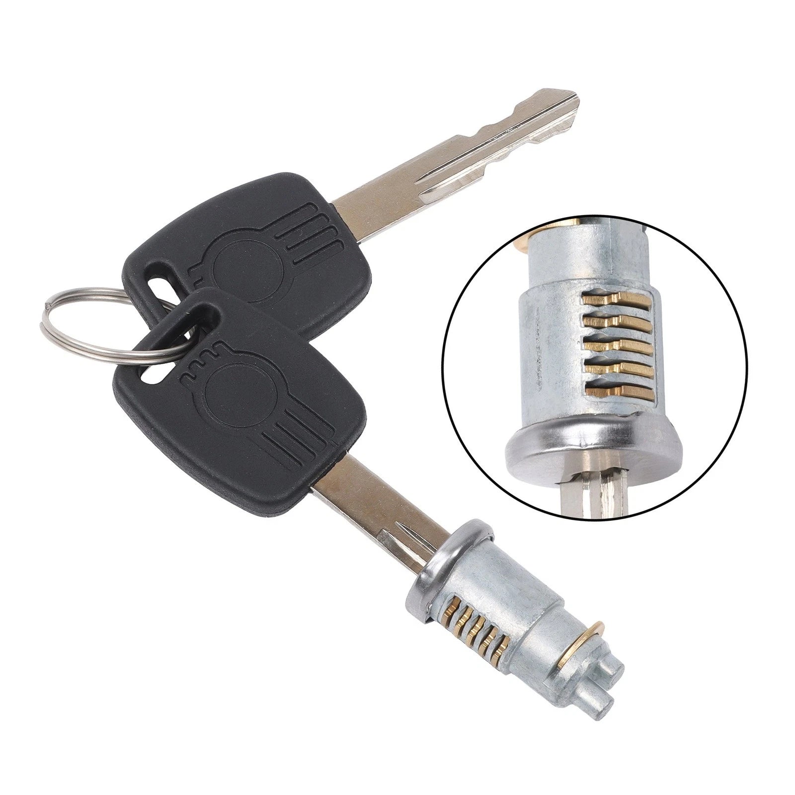 Set of 2 Door Lock Cylinders for Kenworth T800 T660 (2000–2023)