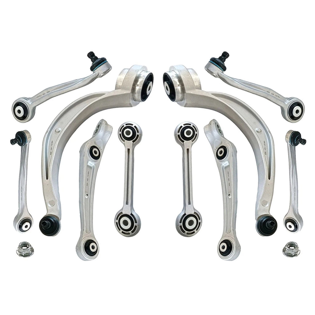10pc Suspension Kit Front Upper Lower Control Arm for Audi A4 A5 S4 S5 Q5 (2008–2020)