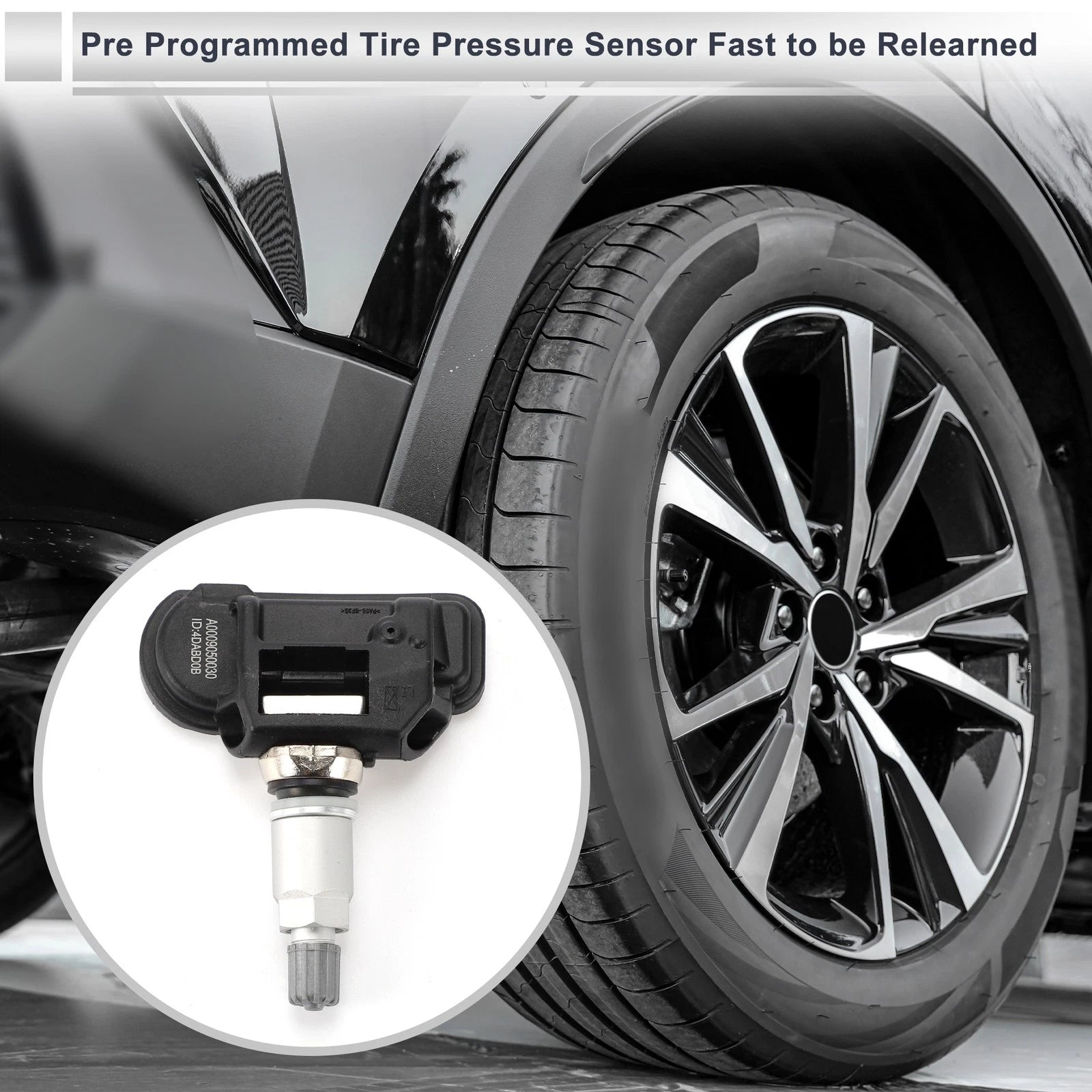 Tire Pressure Sensor A0009050030 for Mercedes-Benz C350 (2007–2015) 433MHz