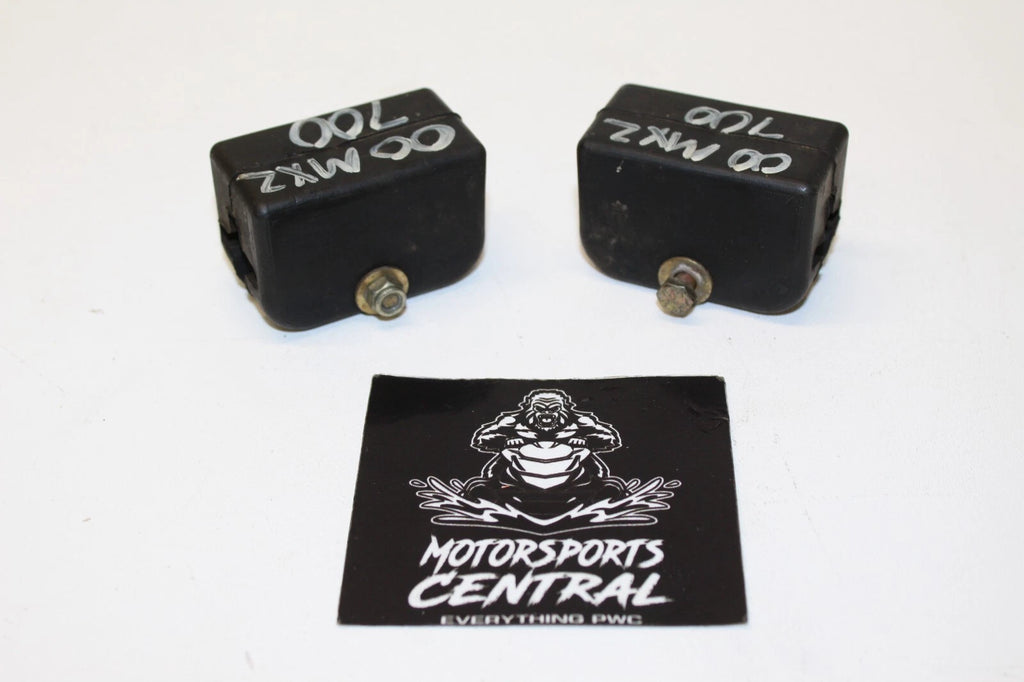 Set of 2 Rubber Track Stopper Rail Supports for Ski-Doo Summit MXZ GTX (1998–2005)