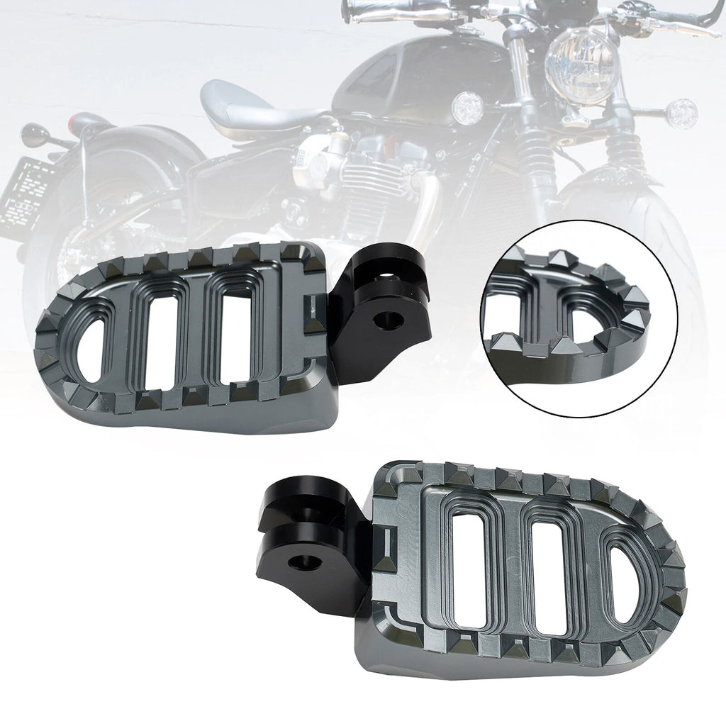 Front Footrests Foot Pegs for Bonneville T100 T120 (2016–2022)