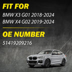 Door Inner Handle Trim Cover for BMW X3 X4 G01 G02 (2018–2024)