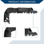 1pc Left Front Bumper Support Bracket No. 8V5807183 for Audi A3 (2015–2019)