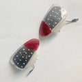 LED Inner Door Panel Lights Red & White for Ford F-150 F-250 (2004-2023)