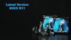 2X NOVSIGHT 9005 H11 LED Headlight Bulbs Conversion Kit for High Low Beam