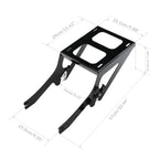 2-Up Mounting Rack for Harley FLDE FLHC FLHCS (2018–2025) Black
