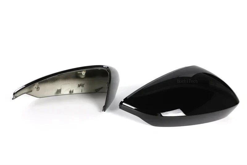 Gloss Black Side Wing Mirror Cap Covers for Audi A3 (2022-2025)