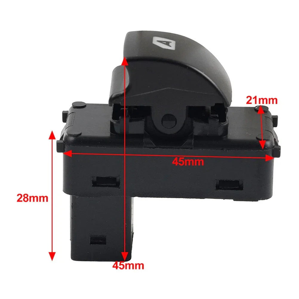 Electric Window Switch for Citroen Berlingo, C4, Peugeot (2006-2018)