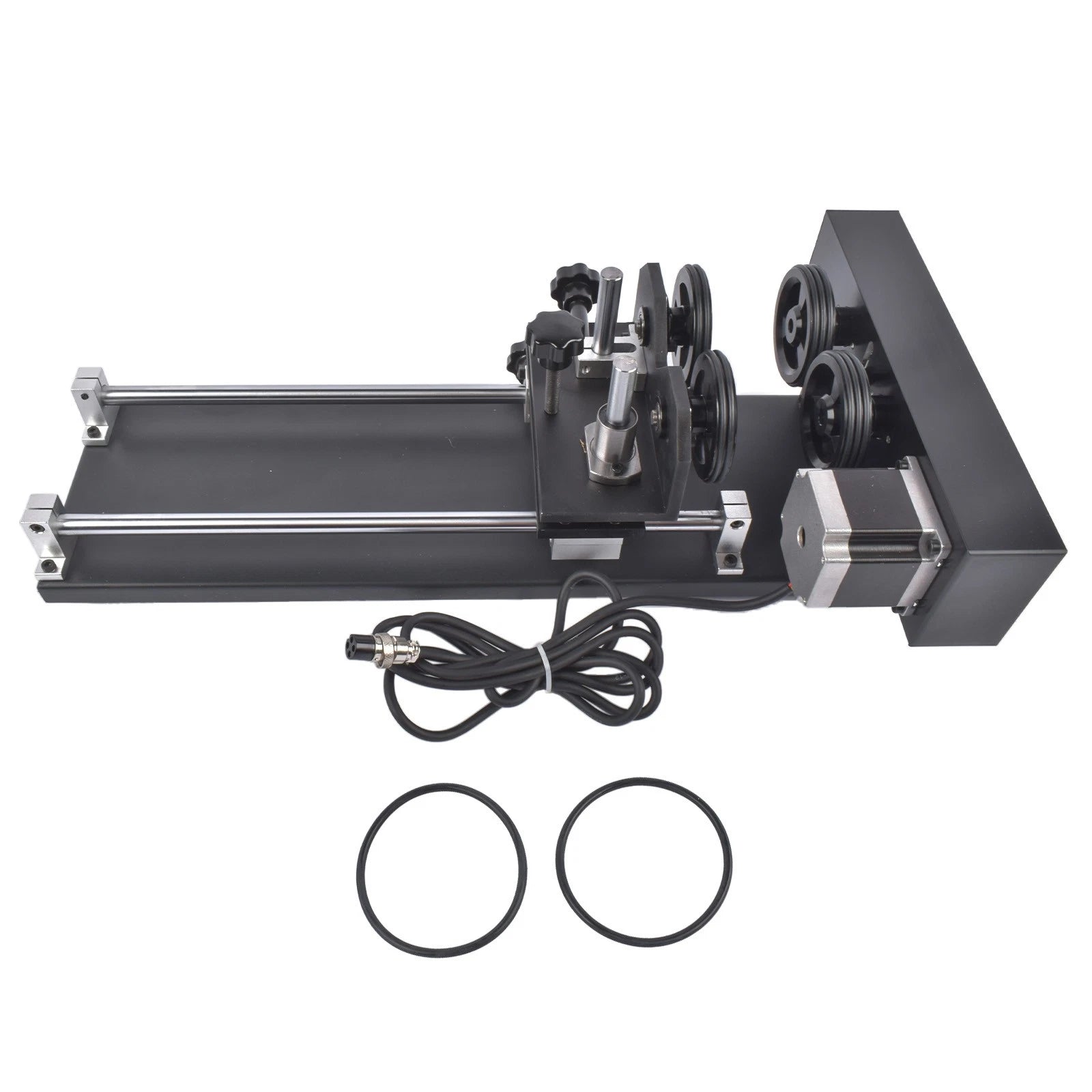 4-Wheel Rotary Axis Attachment for CO2 Engraver (50W-130W)