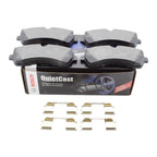 Bosch QuietCast Front Semi-Metallic Brake Pads for Sprinter 3500 (2007–2017)