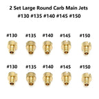10pc Carburetor Main Jet Repair for Mikuni (#130/135/140/145/150)