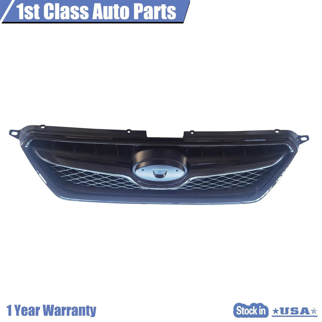 Grille Assembly for Subaru XV Crosstrek (2013-2015) Glossy Black Trim