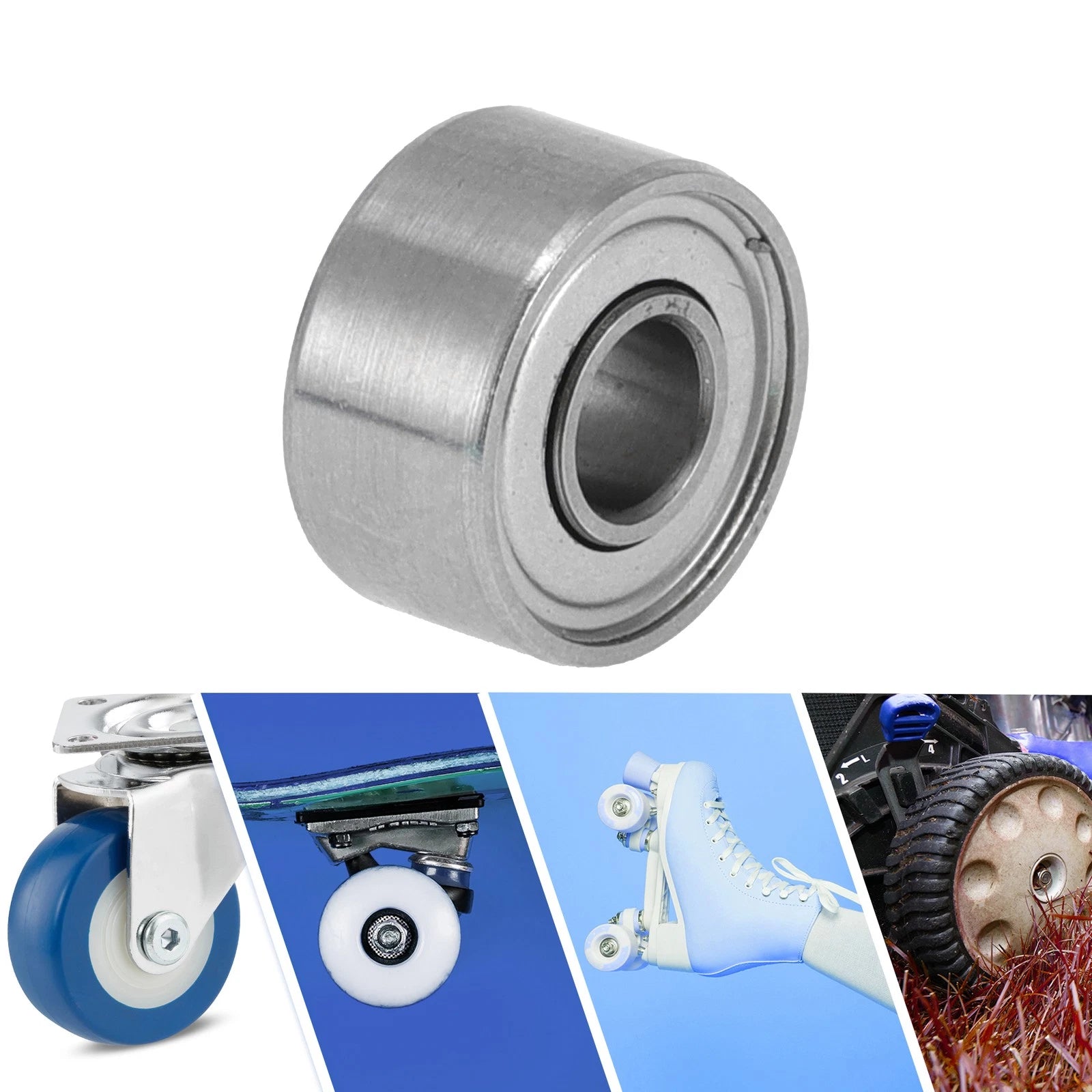 Deep Groove Ball Bearing 830ZZ for Scooter Skateboard Wheel (3x8x4mm)
