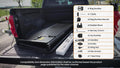 5ft Hard Tonneau Cover for Jeep Gladiator JT (2020–2026) Tri-Fold w/LED