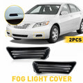 Fog Light Cover Insert Panel Pair for Toyota Camry (2007–2009) Black EV