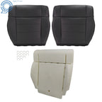 Front Seat Bottom Covers for Jeep Wrangler (2007-2012) Black