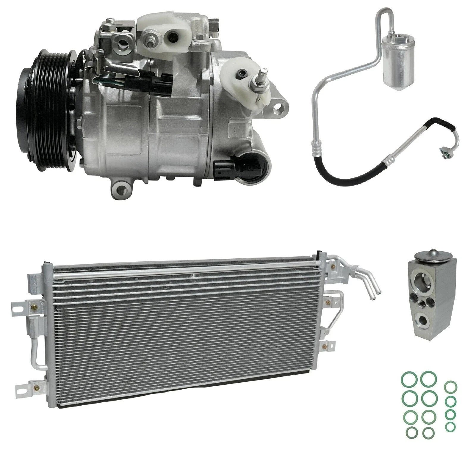 A C Compressor Kit With Condenser for Ford Explorer 3.5L (2017–2019)