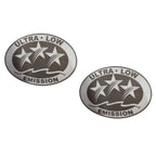 2X Outboard Graphic Sticker for Honda (CA DOT)