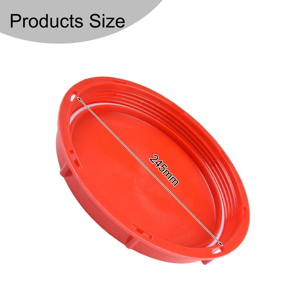 IBC Tank Cover for Water Liquid with Gasket (Red)