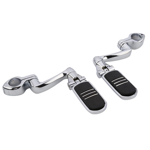 1 1/4" Engine Guards Highway Footpeg Mount Clamps for Harley Electra Glide