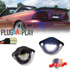 Set of 2 LED License Plate Lights for Ford Mustang (1994–2004)