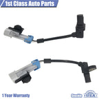 Set of 2 ABS Wheel Speed Sensors for Captiva Vue Equinox (2002–2009)