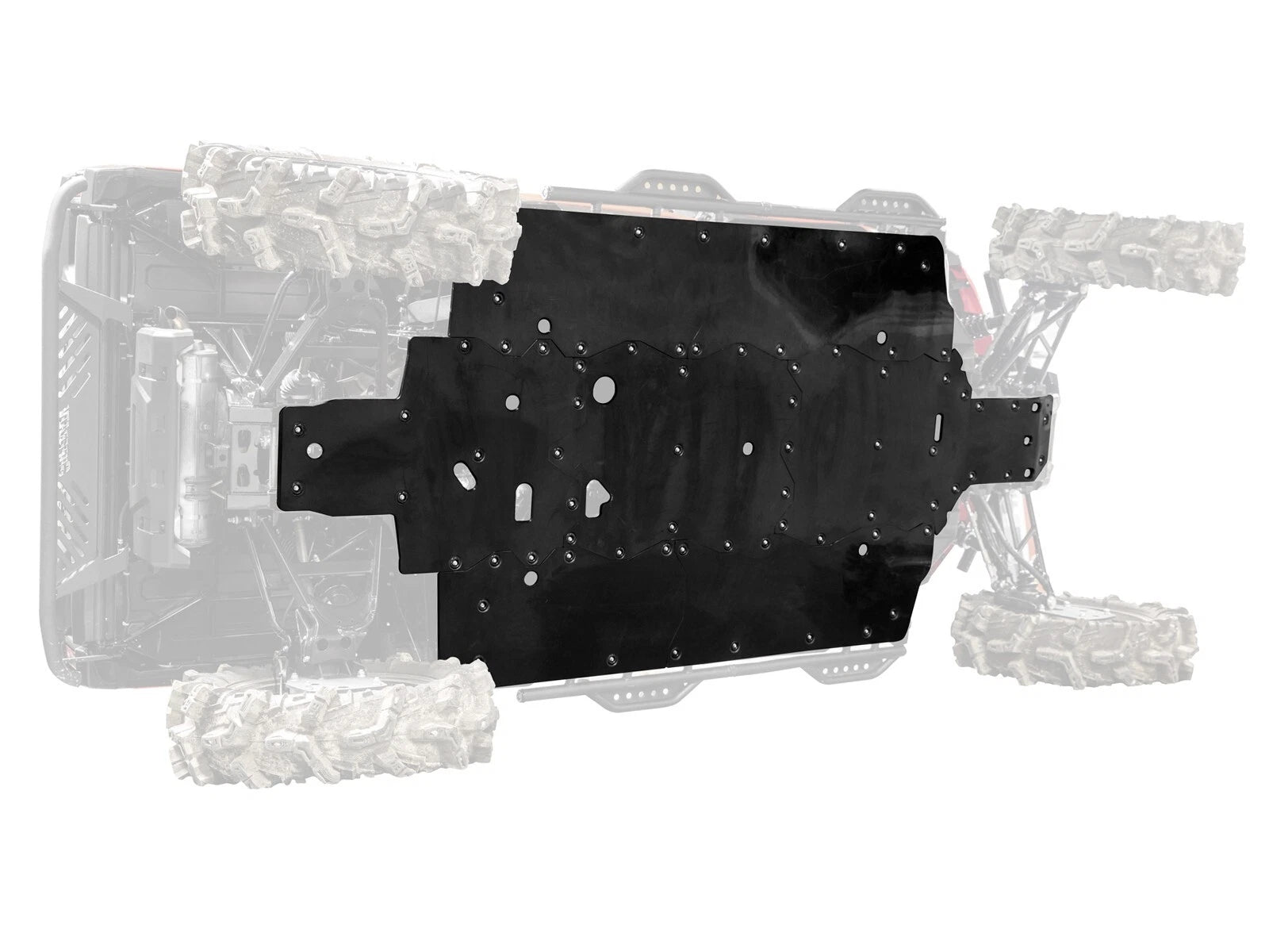 Heavy Duty 1/2" Full Skid Plate for Honda Pioneer 1000-6 (2023+)