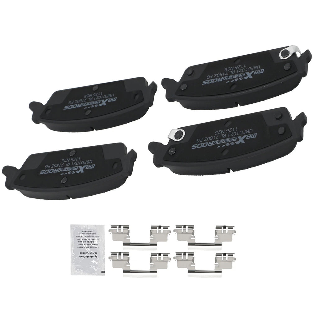 Rear Ceramic Brake Pads Kit for Cadillac Escalade Chevrolet Tahoe (2007–2014)