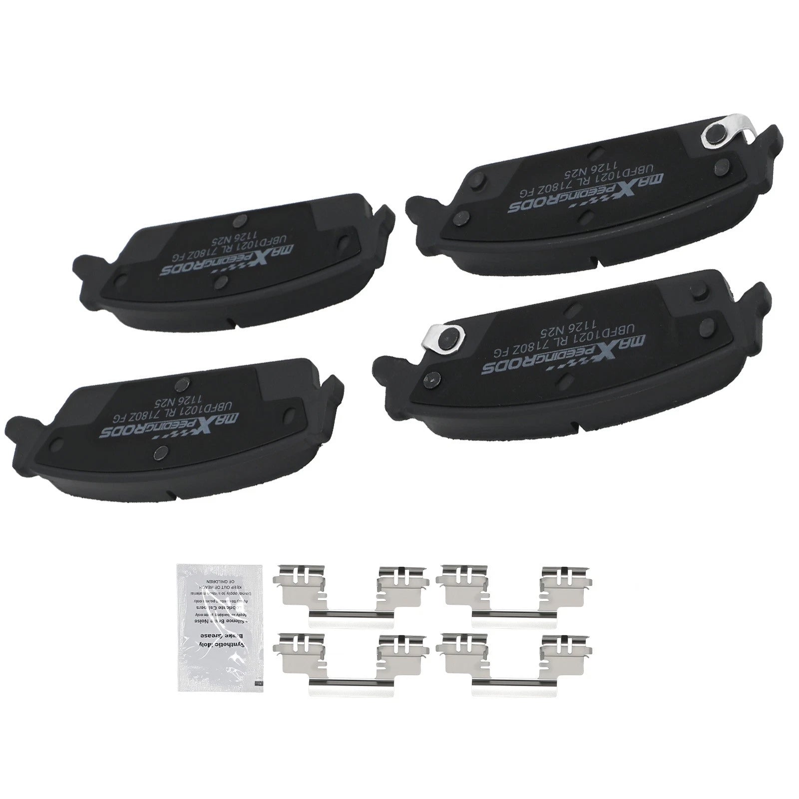 Rear Ceramic Brake Pads Kit for Cadillac Escalade Chevrolet Tahoe (2007–2014)