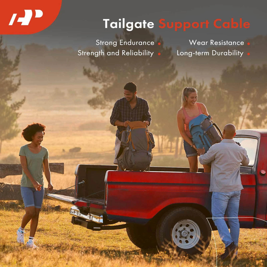 2X Tailgate Support Cable for Chevy Blazer S10 GMC Jimmy (1995-2005)