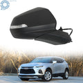 Passenger Side View Mirror for Chevy Blazer (2019–2021) Unpainted