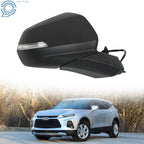 Passenger Side View Mirror for Chevy Blazer (2019–2021) Unpainted