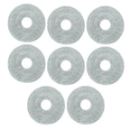 Set of 4 Microfiber Mop Cloths for Dreame L40 Ultra, L30s Ultra, CE AE