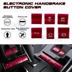 Gear Shift Panel & Handbrake Button Cover Trim for Toyota Highlander (2020-2024)