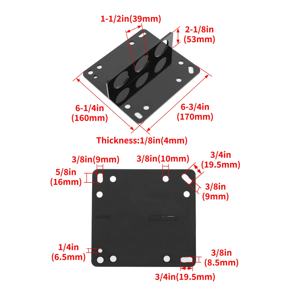 Engine Lift Bracket for Chevy Ford LS Swap Carburetor Hoist (1000lbs)