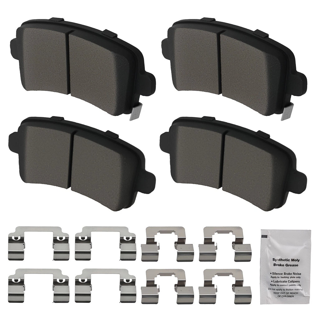 Rear Ceramic Brake Pads Set for Buick Allure for LaCrosse (2010-2016)