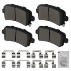 Rear Ceramic Brake Pads Set for Buick Allure for LaCrosse (2010-2016)