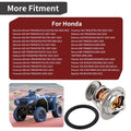 Thermostat w/O-Ring for Honda Rancher 420 4x4 TRX420FA/FA1/FA2/FA5/FA6 (2009–2024)